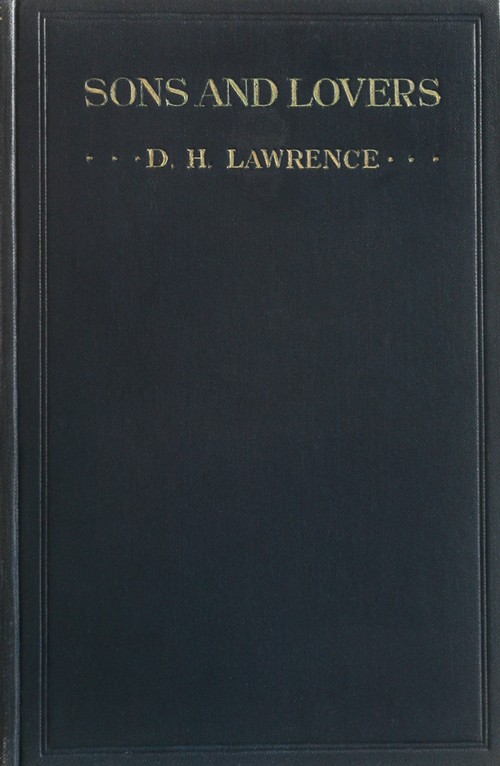 Sons And Lovers Project Gutenberg D H David Herbert - 